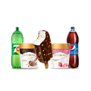 beverages & ice creams